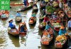 【泰国曼谷一日游】丹嫩沙多水上市场半日含船票接送中文客服